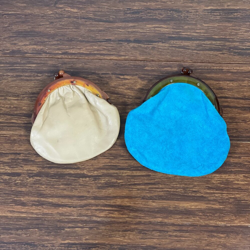 VTG Mid Century Kiss Clasp Purses